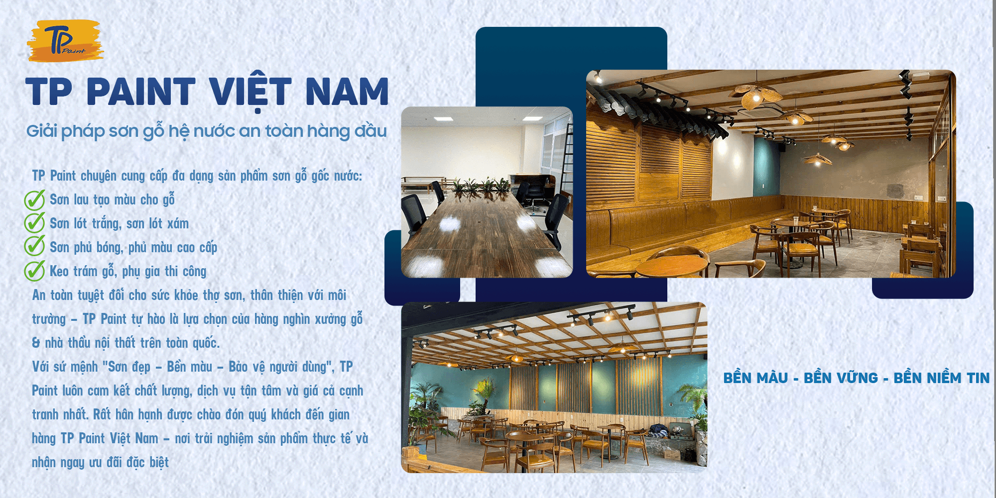 Ưu đãi combo sơn gỗ